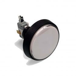 2" White Blank Button - 5 Volt LED Lamp